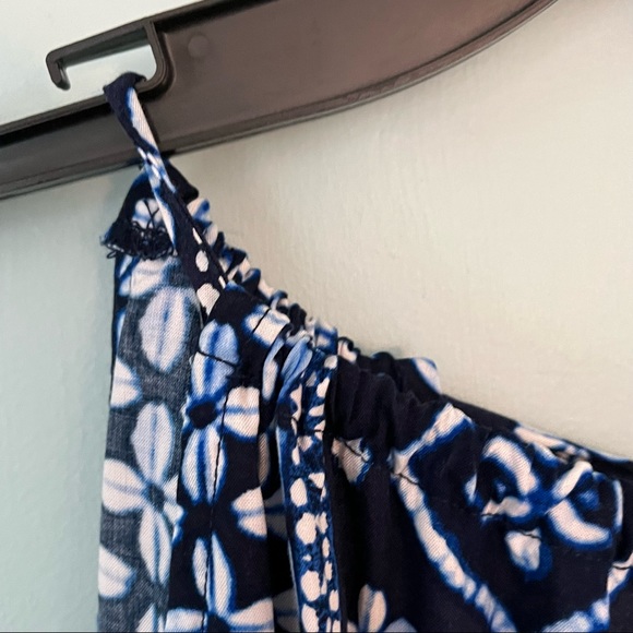 Tommy Bahama Cover Up Dress Sun Dress Blue Adjustable Straps Size Small EUC - Picture 2 of 8